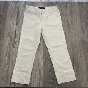 Tommy Bahama White Capri Jeans Womens Size 2